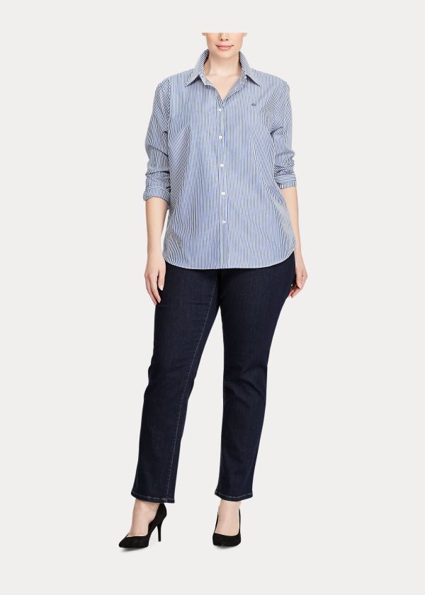 Camisa Ralph Lauren Algodão Poplin Mulher 96038-KYGO